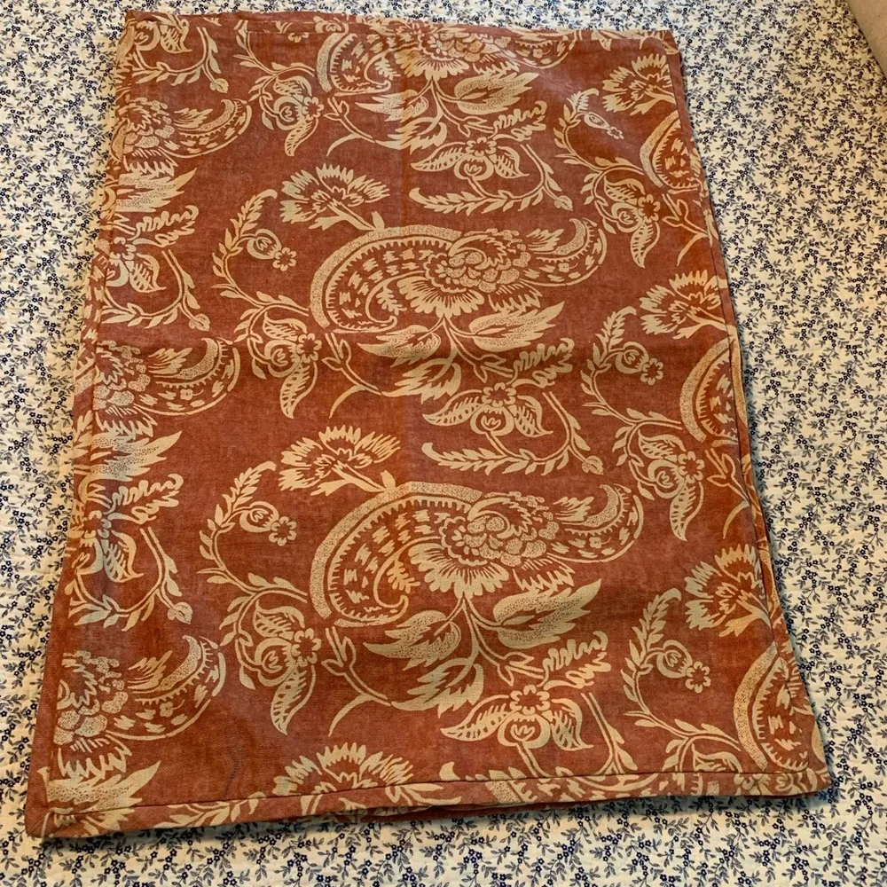 NWOT Pottery Barn Floral shams